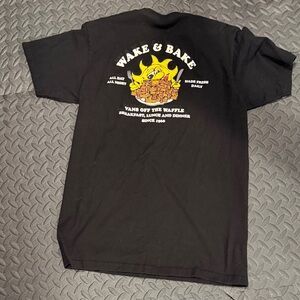 Vans Black Wake & Bake Graphic Tee